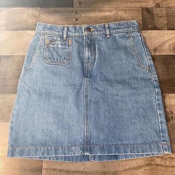 Levis denim skirt size 25 orange tab - Picture 4 of 9